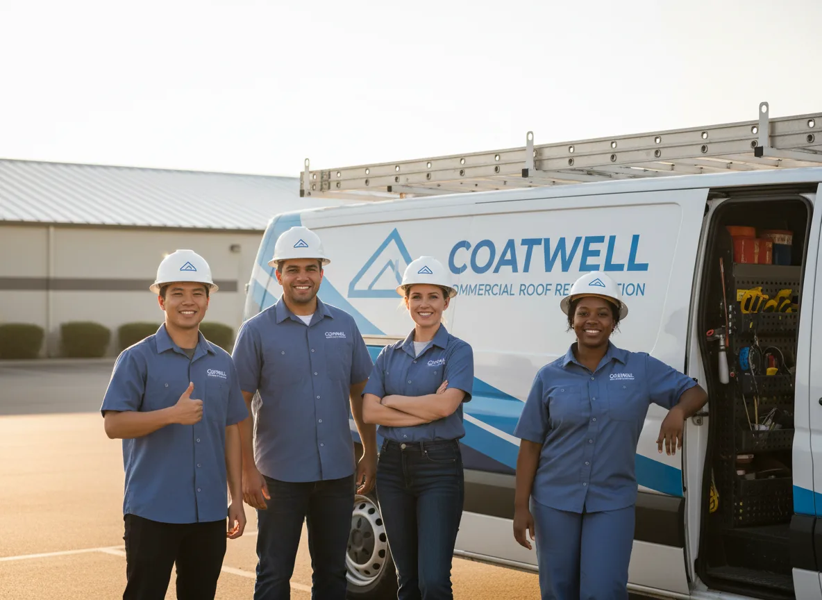 Commercial roof coating company in Athens, NY